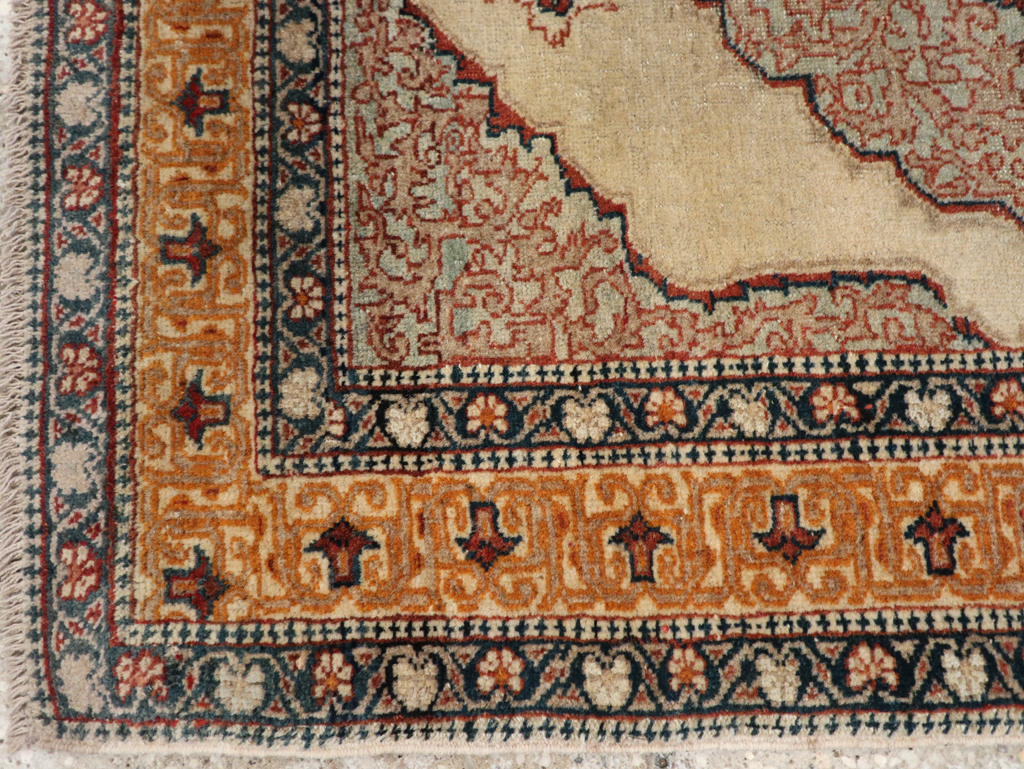 Antique Persian Tabriz Haji Jalili Rug, No.24518 - Galerie Shabab