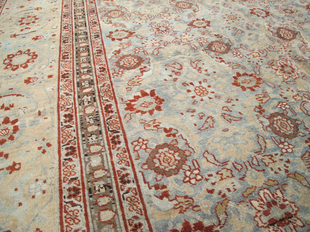 Antique Persian Tabriz Carpet, No.24559 - Galerie Shabab
