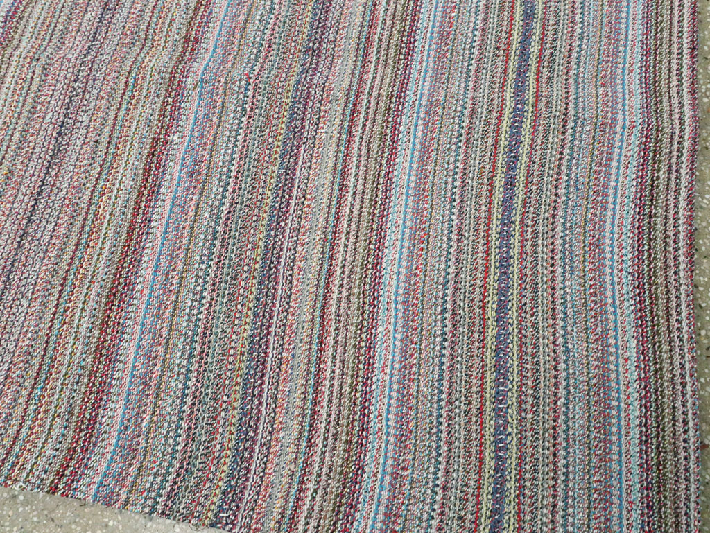 Vintage Persian Flatweave, No.24630 - Galerie Shabab