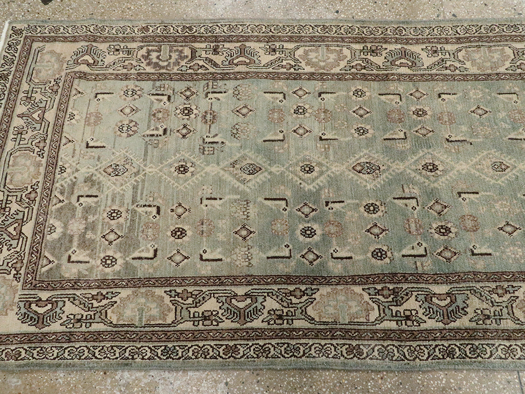 Vintage Persian Malayer Runner, No.24715 - Galerie Shabab