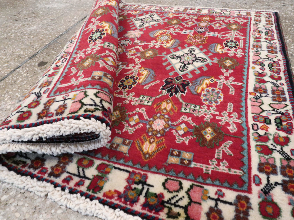 Vintage Persian Shiraz Square Rug (Pair: 2 of 4), No.24742 - Galerie Shabab