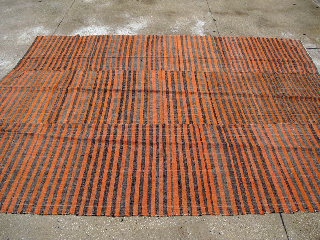 Vintage Turkish Flat-weave Kilim, No.24771 - Galerie Shabab