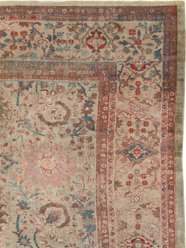Antique Persian Sultanabad Carpet, No.24878 - Galerie Shabab
