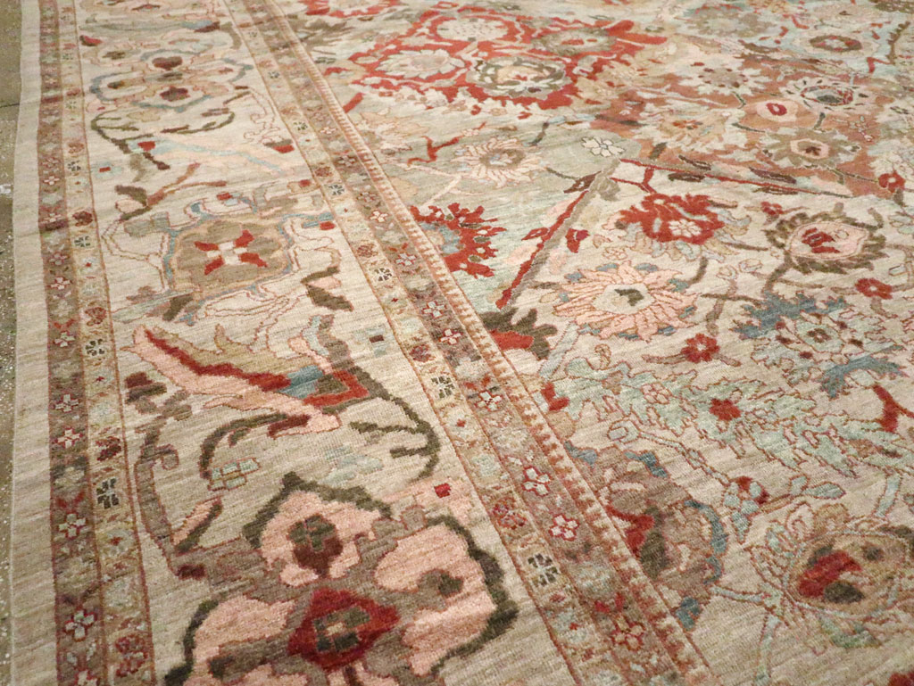 Modern Persian Sultanabad Oversize Carpet, No.25072 - Galerie Shabab
