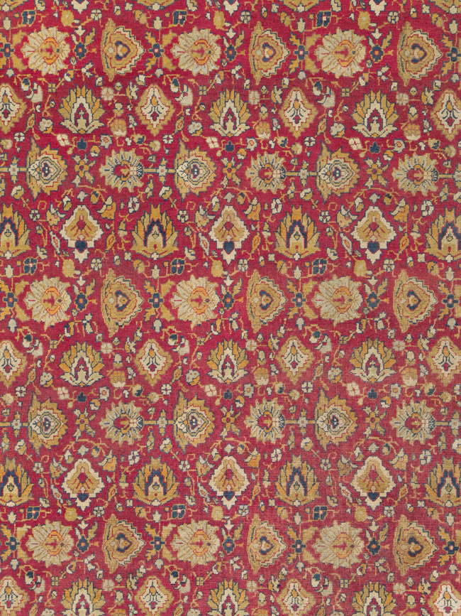 Antique Indian Lahore Carpet, No.25075 - Galerie Shabab