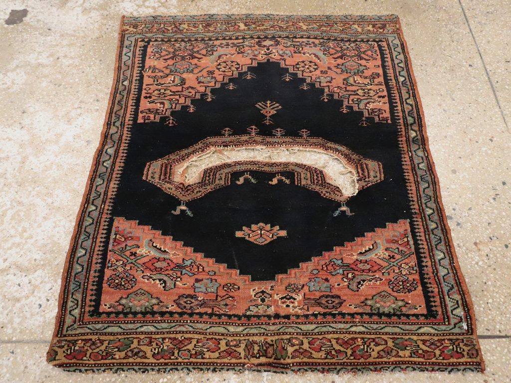 Antique Persian Senneh Bag Face, No.25119 - Galerie Shabab