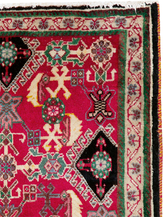 Vintage Persian Shiraz Square Rug (Pair: 2 of 2), No.25169 - Galerie Shabab