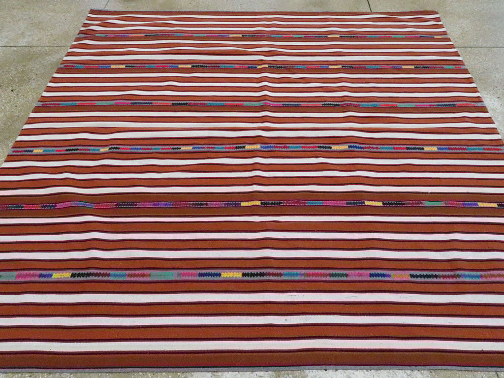 Vintage Persian Kilim, No.25280 - Galerie Shabab