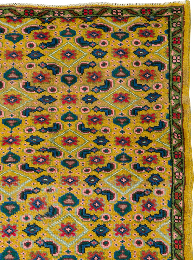 Vintage Persian Mahal Rug, No.25296 - Galerie Shabab