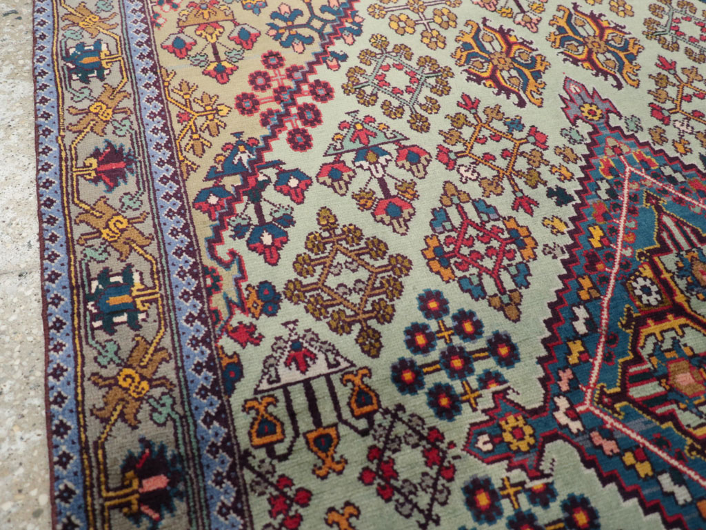 Vintage Persian Joshegan Rug (Pair: 1 of 2), No.25299 - Galerie Shabab