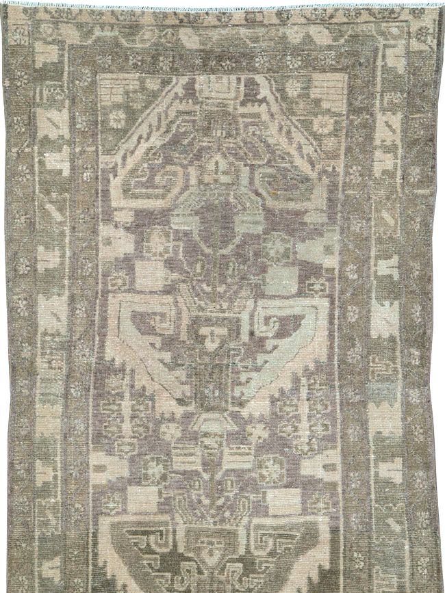 Vintage Persian Malayer Runner, No.25320 - Galerie Shabab
