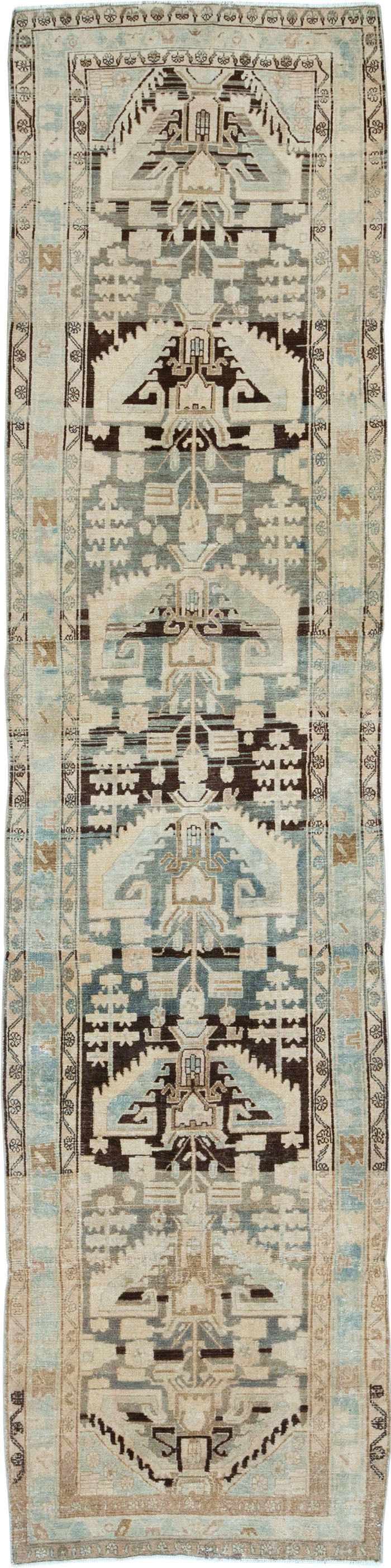 Antique Persian Malayer Runner, No.25321 - Galerie Shabab