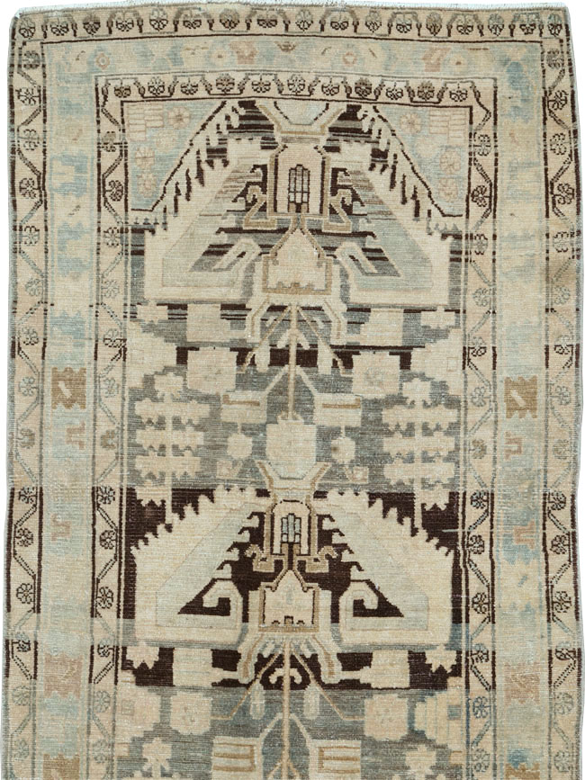 Antique Persian Malayer Runner, No.25321 - Galerie Shabab