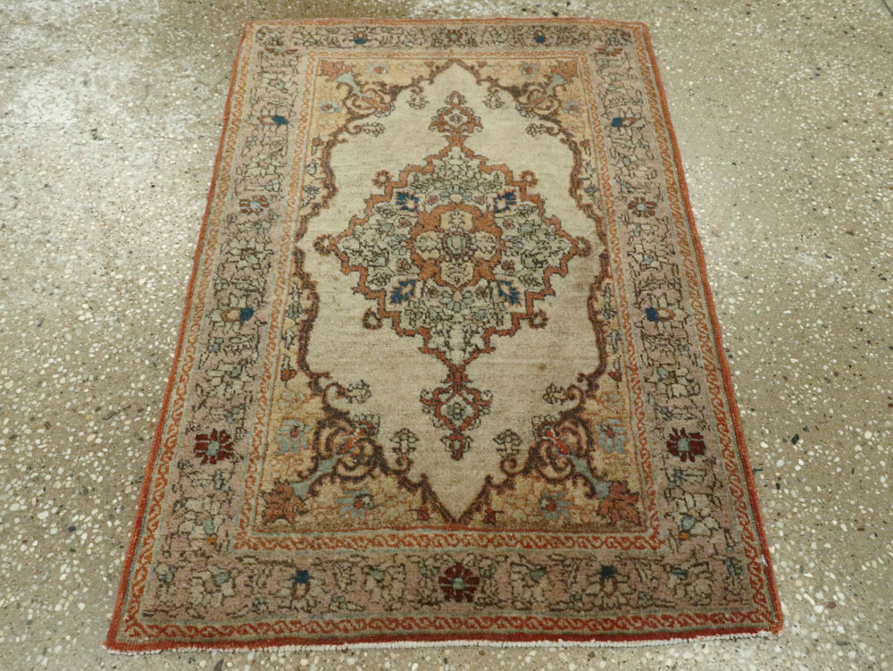 Antique Persian Tabriz Hagi Jalili Rug, No.25388 - Galerie Shabab