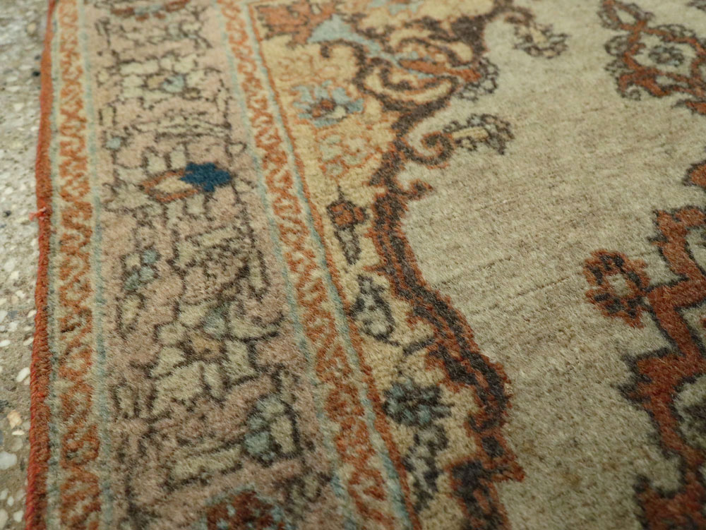 Antique Persian Tabriz Hagi Jalili Rug, No.25388 - Galerie Shabab