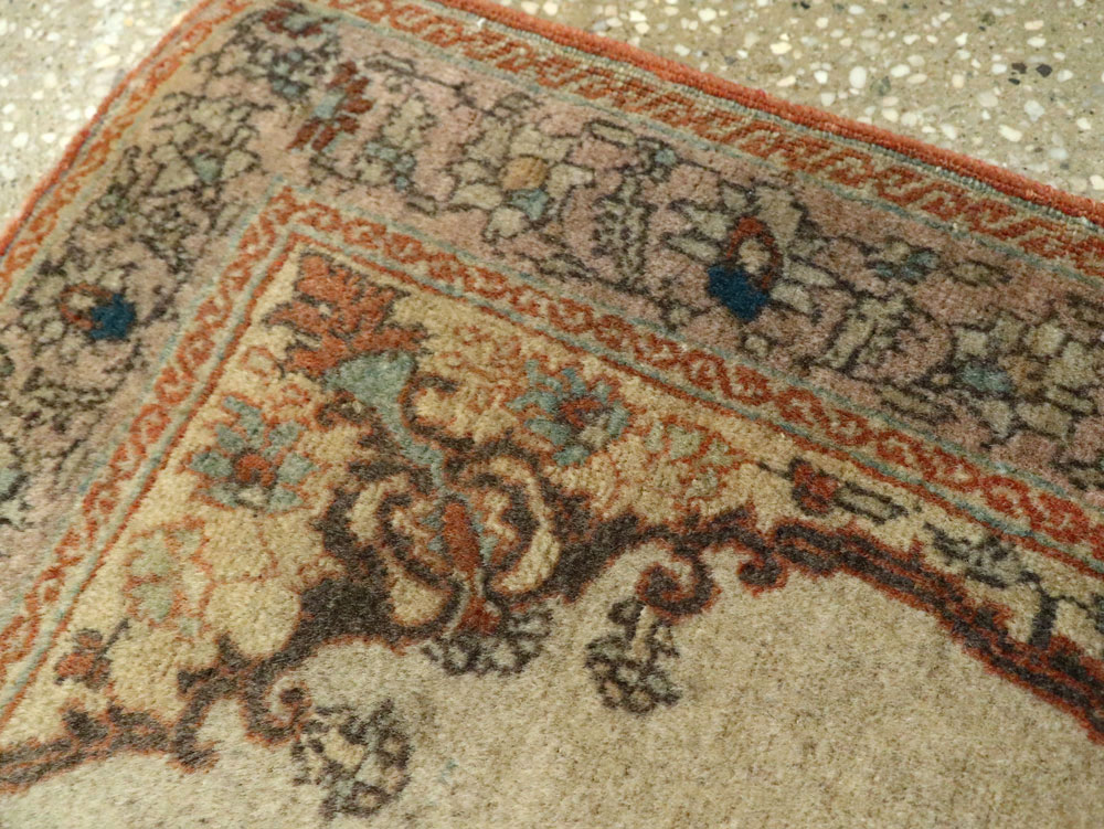 Antique Persian Tabriz Hagi Jalili Rug, No.25388 - Galerie Shabab