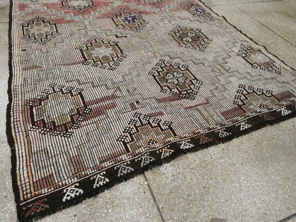 Vintage Turkish Flatweave, No.25410 - Galerie Shabab