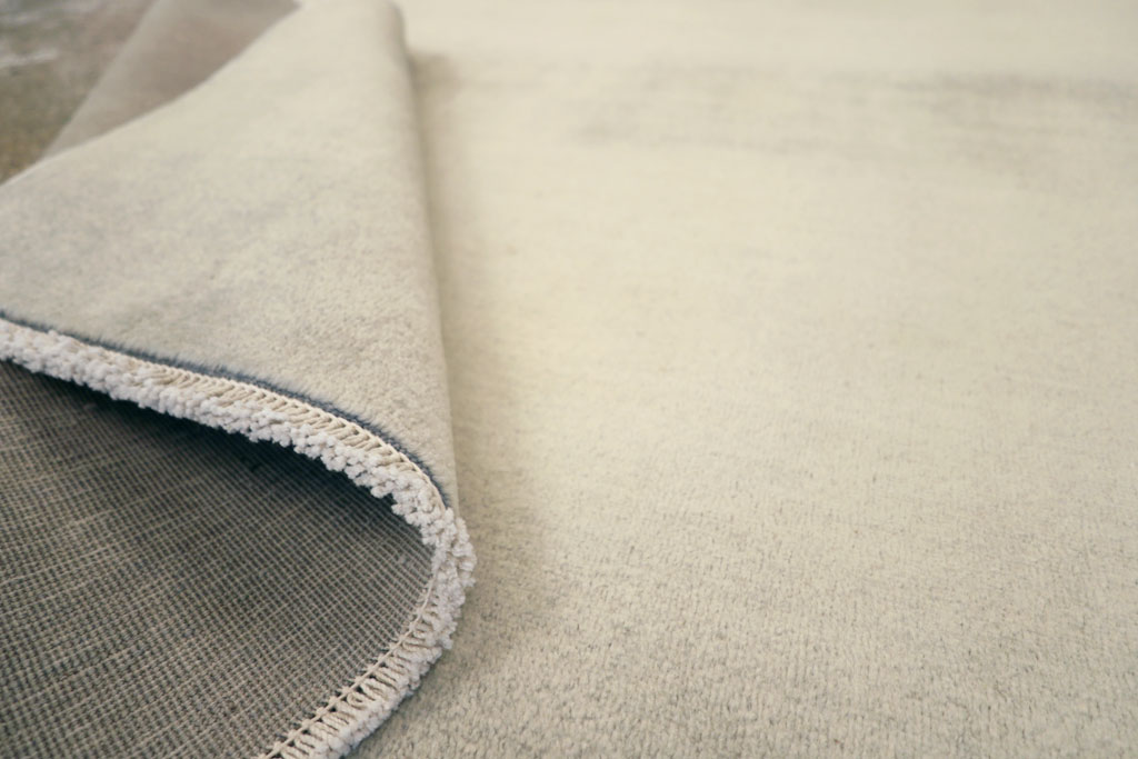 Vintage Persian Mashad Modernist Rug, No.25424 - Galerie Shabab