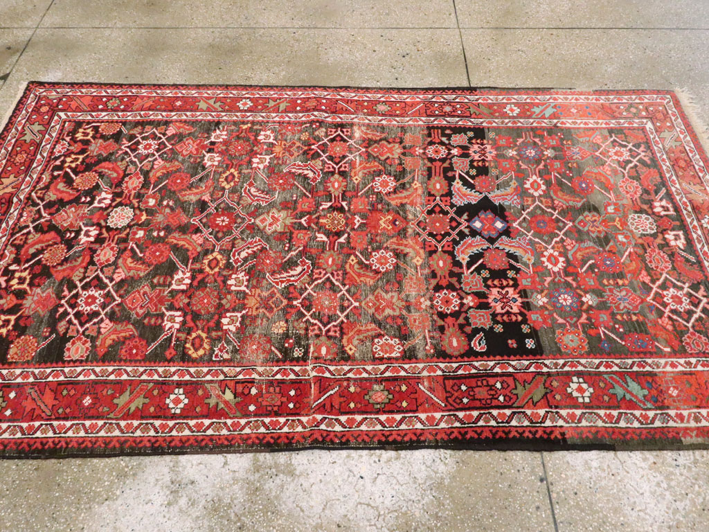 Antique Persian Mahal Rug, No.25548 - Galerie Shabab