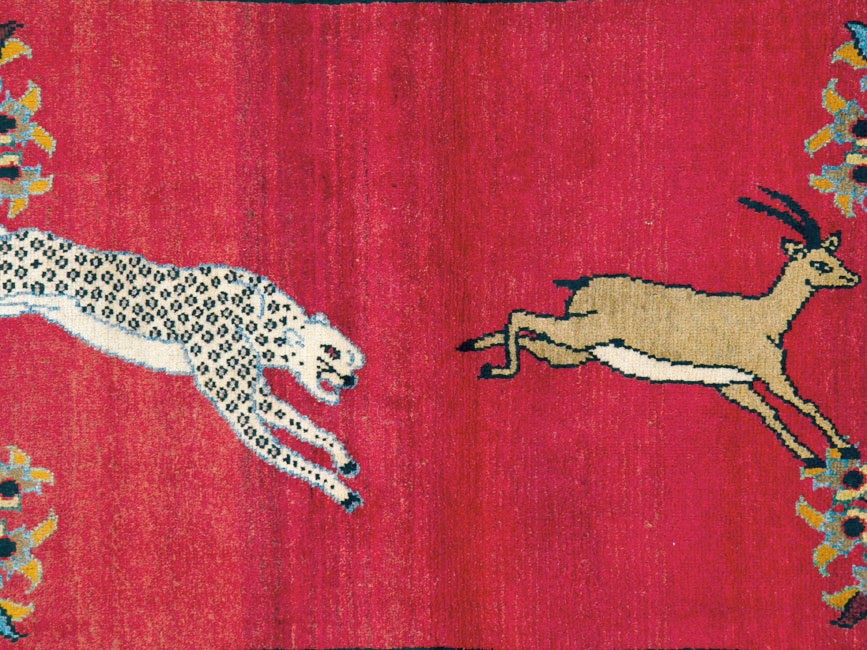 Vintage Tabriz Rug, No.25584 - Galerie Shabab