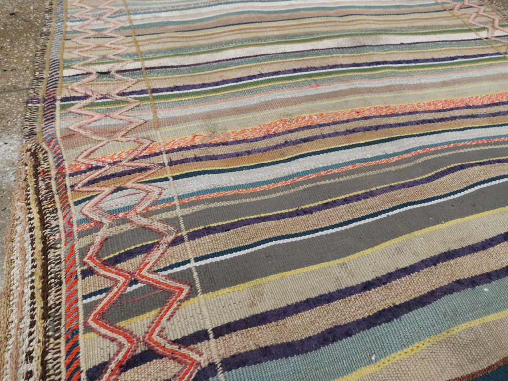 Vintage Persian Flatweave, No.25620 - Galerie Shabab