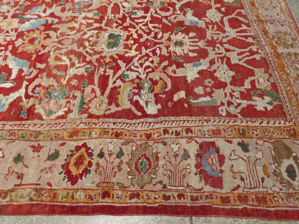 Antique Persian Mahal Carpet, No.25685 - Galerie Shabab