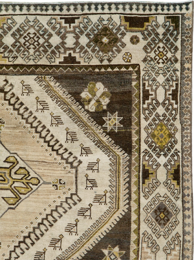 Vintage Persian Malayer Carpet, No.25756 - Galerie Shabab