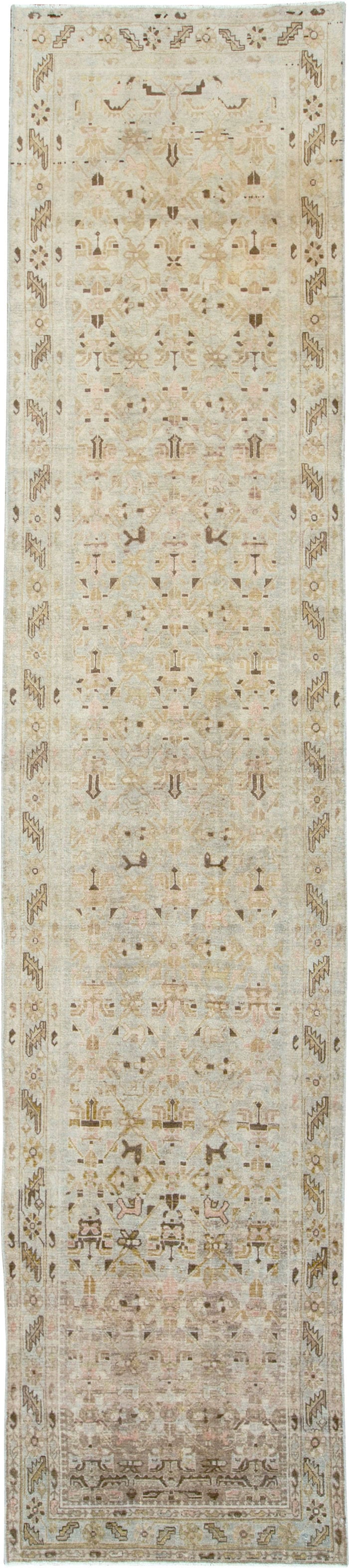 Vintage Persian Malayer Runner (Pair: 2 of 2), No.25772 - Galerie Shabab