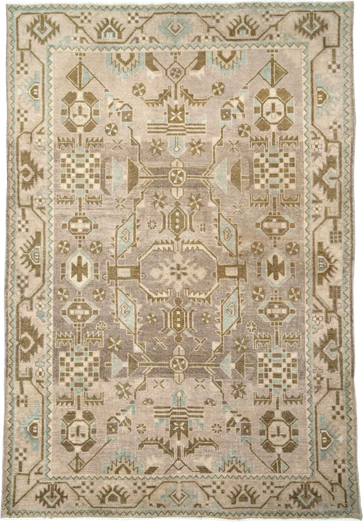 Vintage Persian Malayer Rug, No.25790 - Galerie Shabab