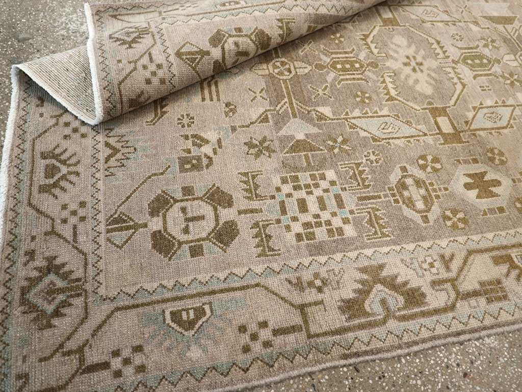 Vintage Persian Malayer Rug, No.25790 - Galerie Shabab