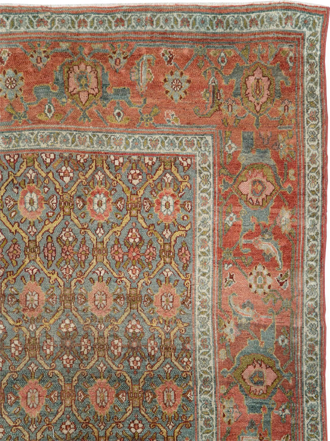 Antique Kurdish Gallery Carpet, No.25822 - Galerie Shabab