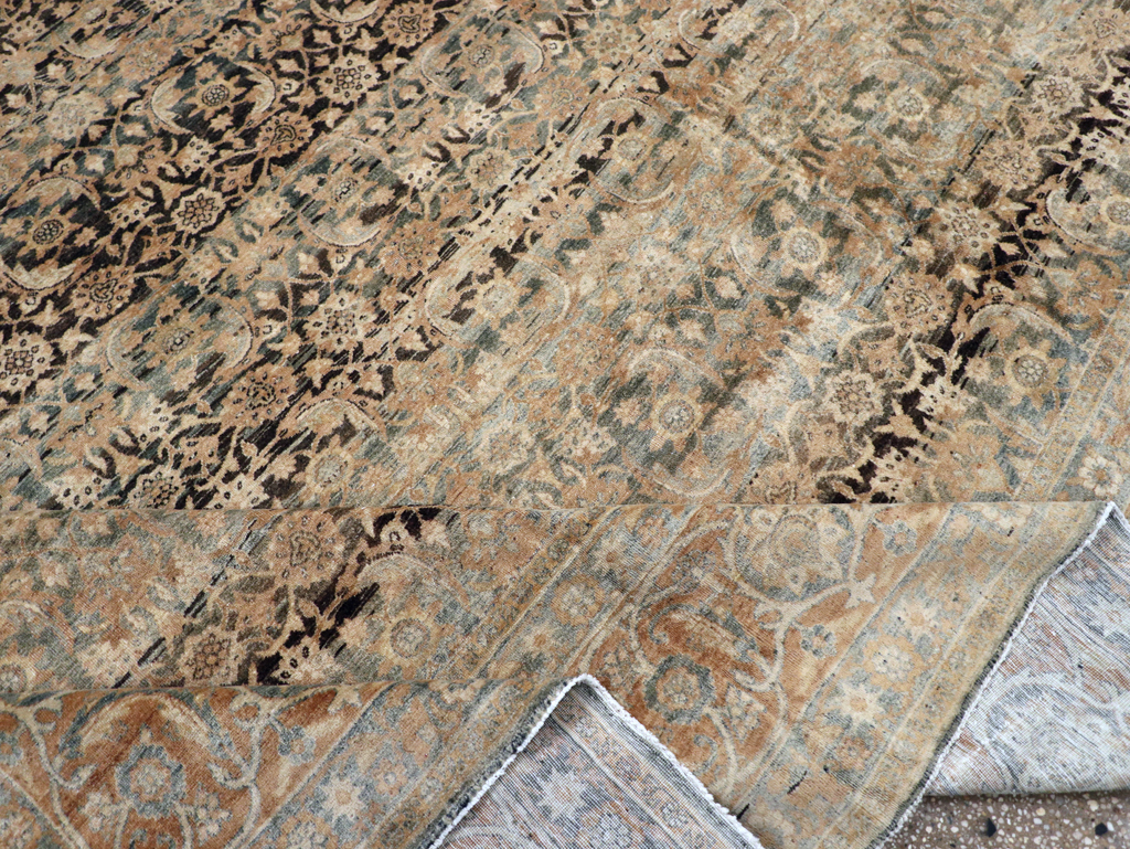 Antique Persian Lavar Kerman Carpet, No.25884 - Galerie Shabab