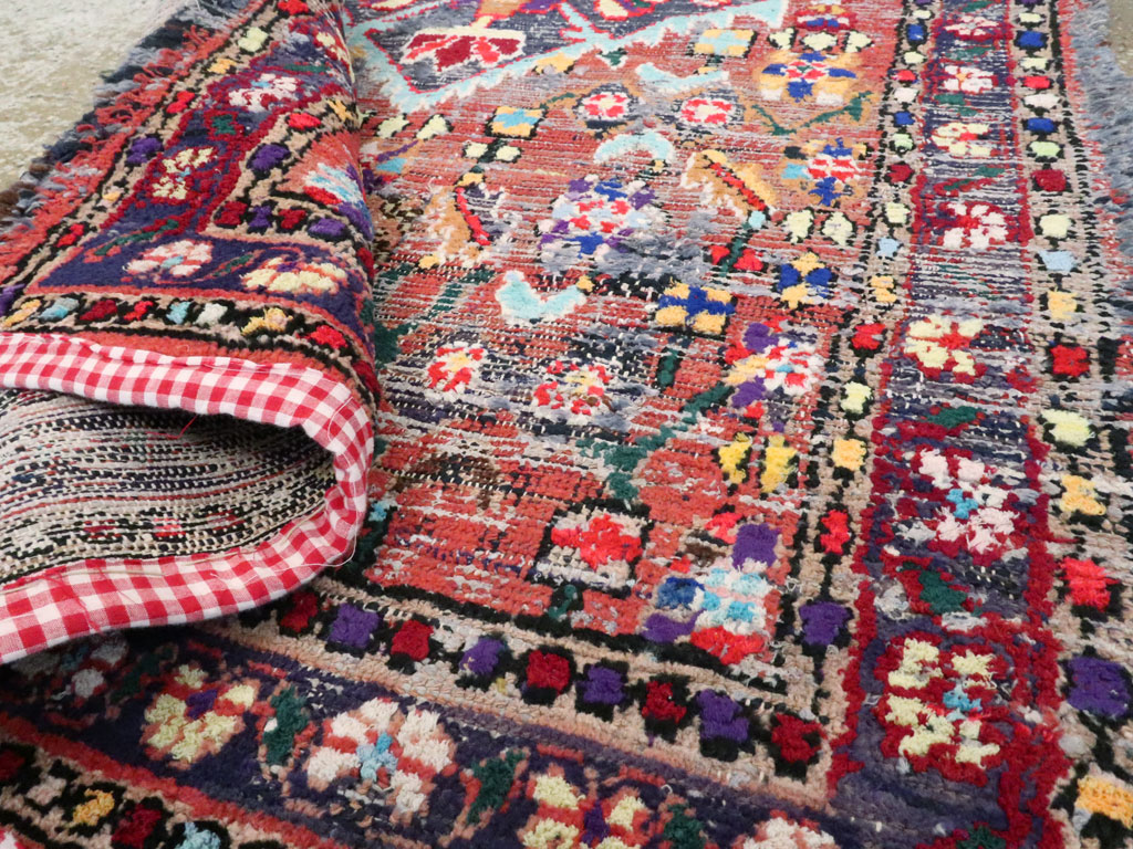 Vintage Persian Hamadan Rug, No.25913 - Galerie Shabab
