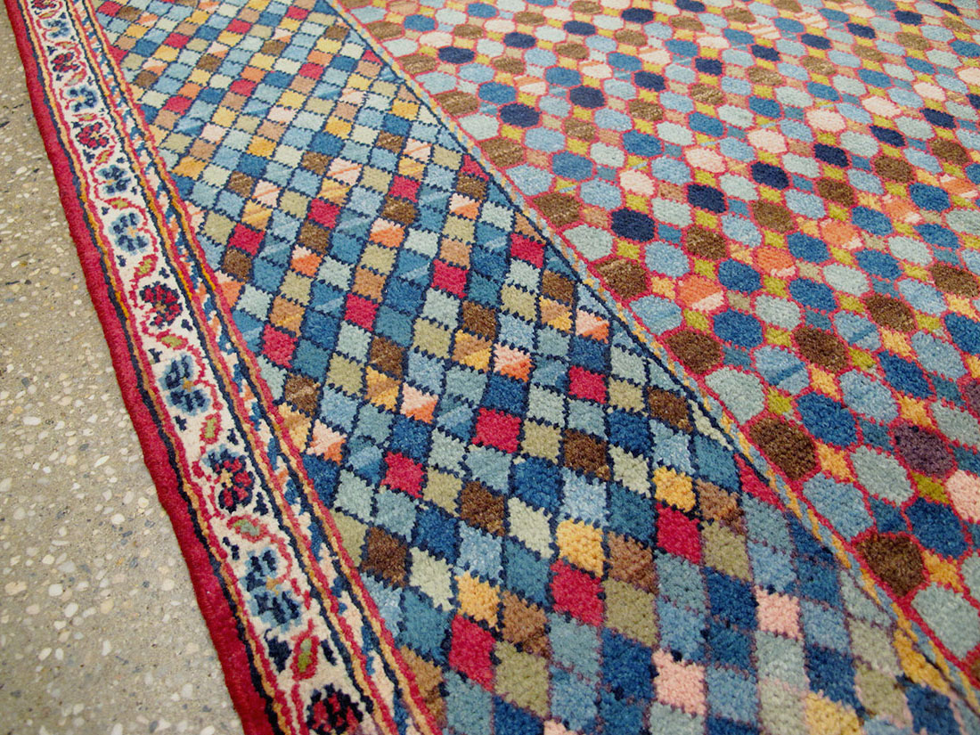 Vintage Persian Kashan Rug, No.25933 - Galerie Shabab