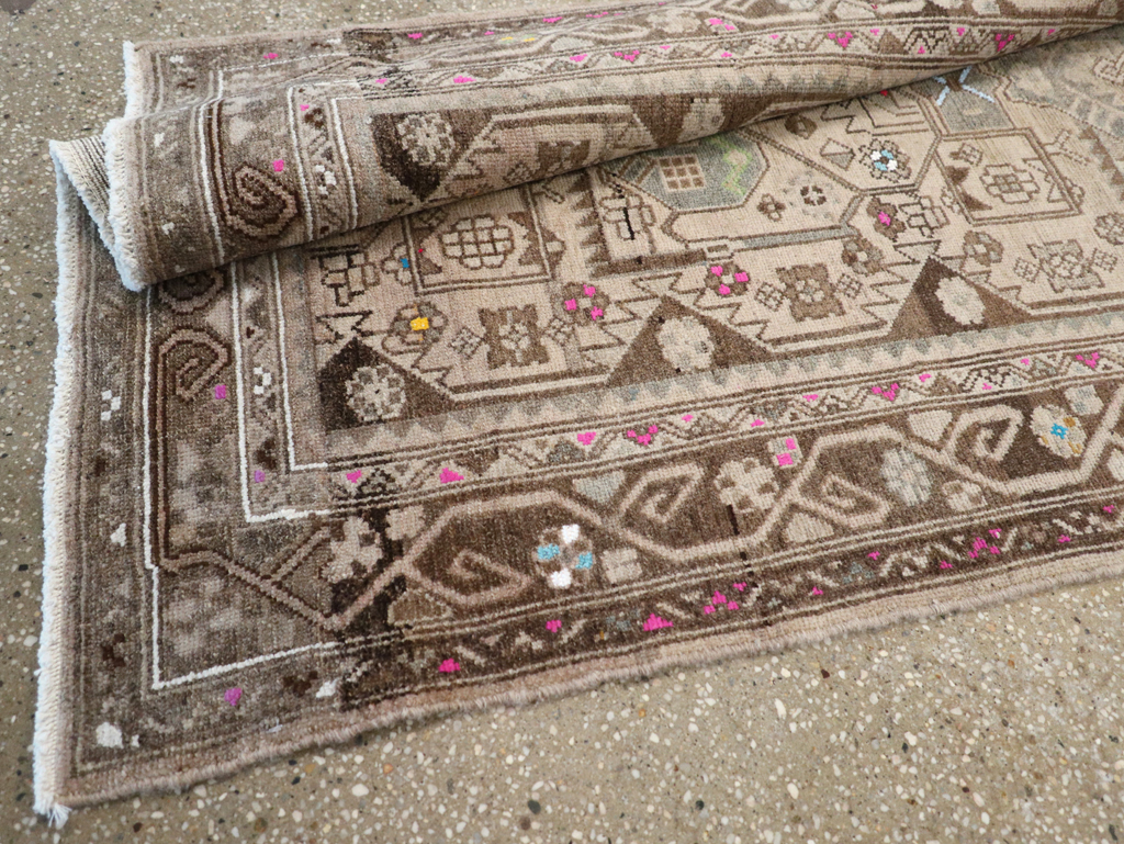 Vintage Persian Hamadan Rug, No.25935 - Galerie Shabab