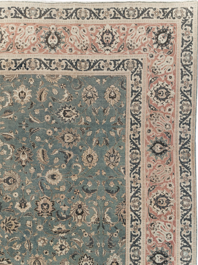 Antique Persian Tabriz Carpet, No.26015 - Galerie Shabab