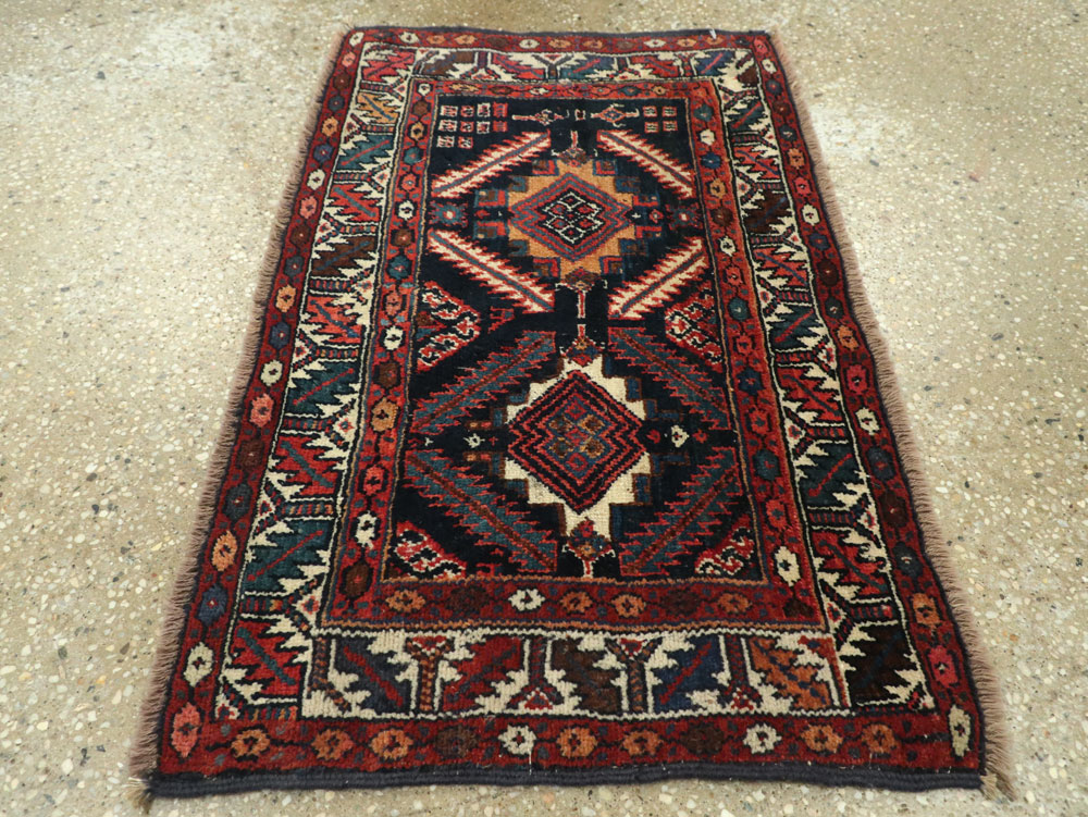 Antique Persian Veramin Rug, No.26035 - Galerie Shabab