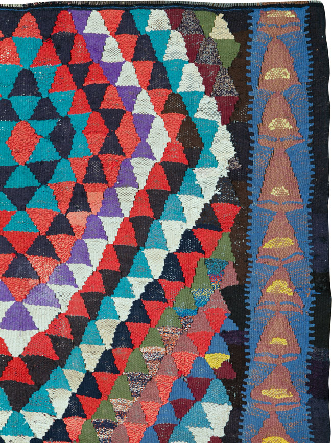 Vintage Persian Flatweave, No.26064 - Galerie Shabab