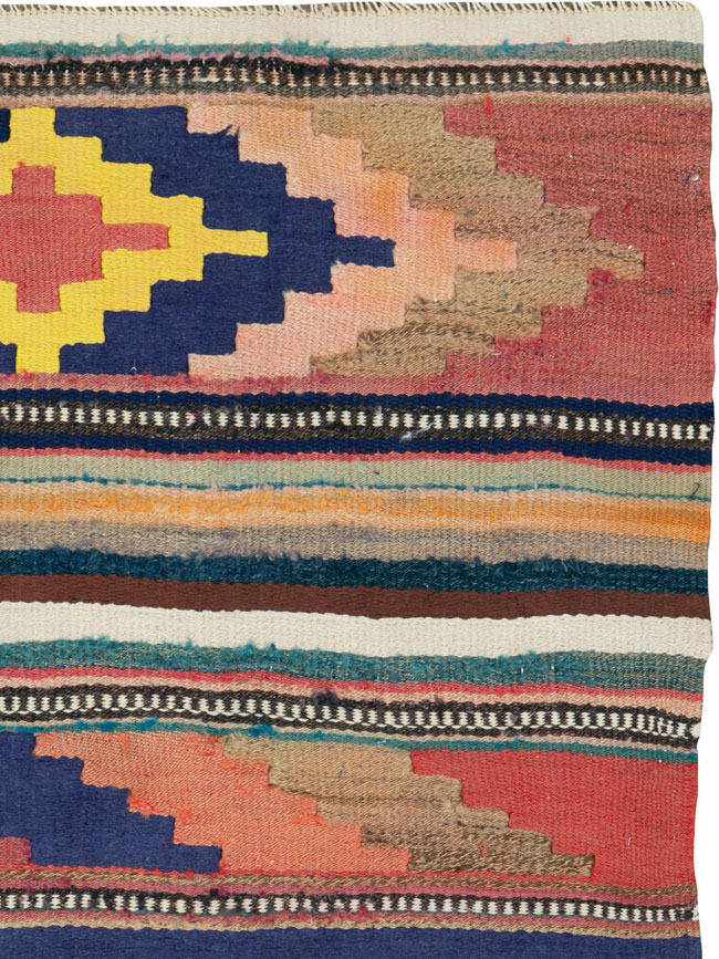 Vintage Persian Flatweave, No.26071 - Galerie Shabab