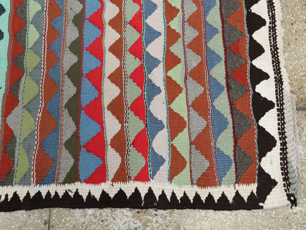 Vintage Persian Flatweave, No.26099 - Galerie Shabab