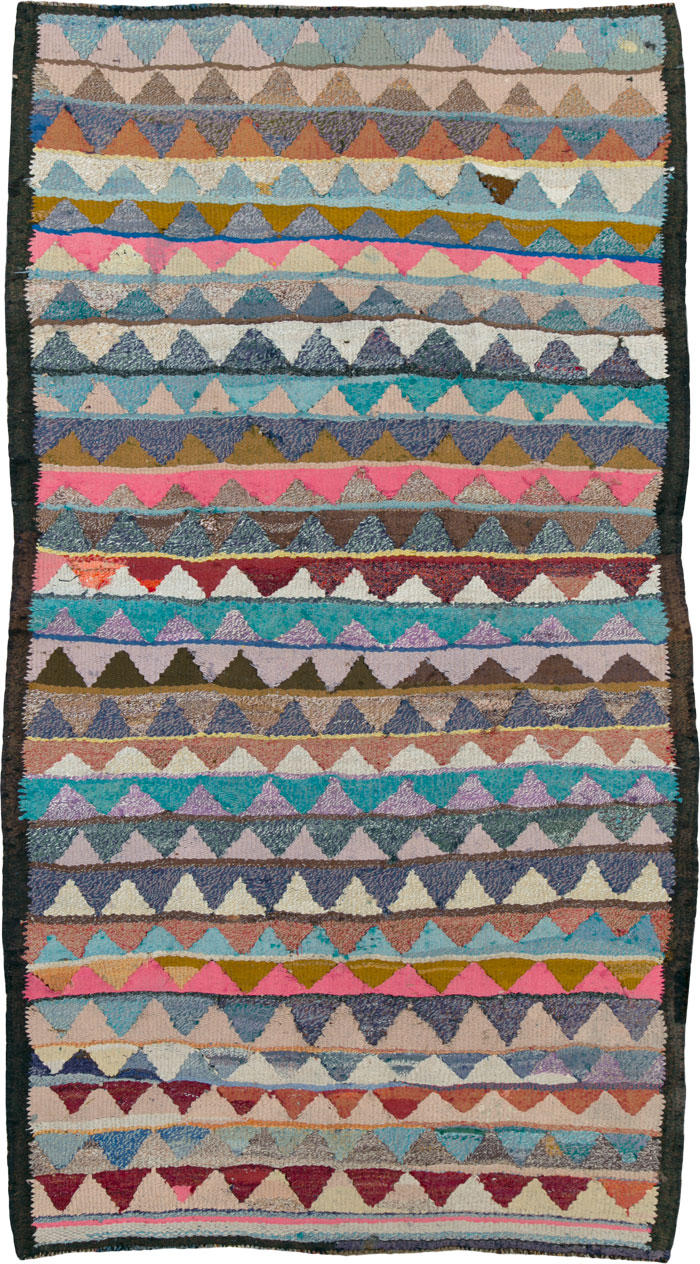 Vintage Persian Flatweave, No.26123 - Galerie Shabab