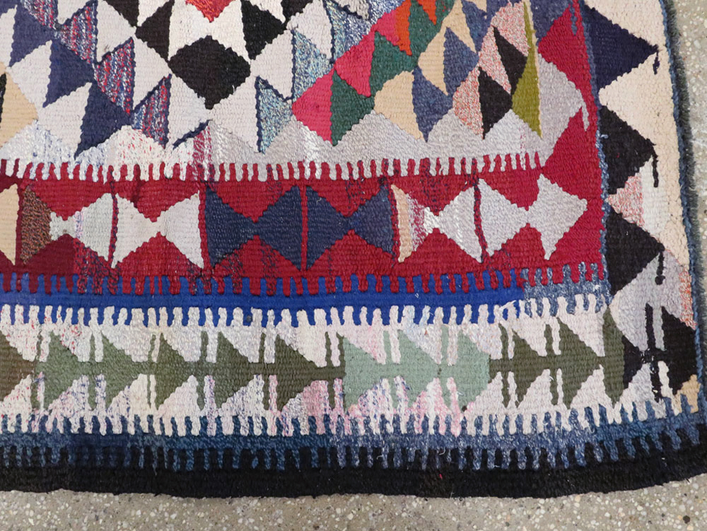 Vintage Persian Flatweave, No.26127 - Galerie Shabab