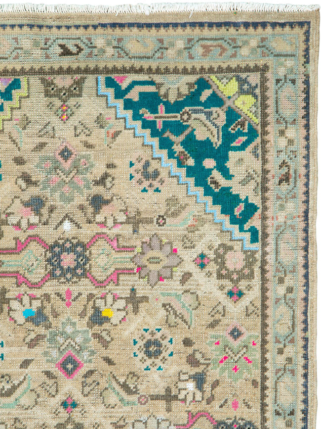 Vintage Persian Hamadan Rug, No.26128 - Galerie Shabab
