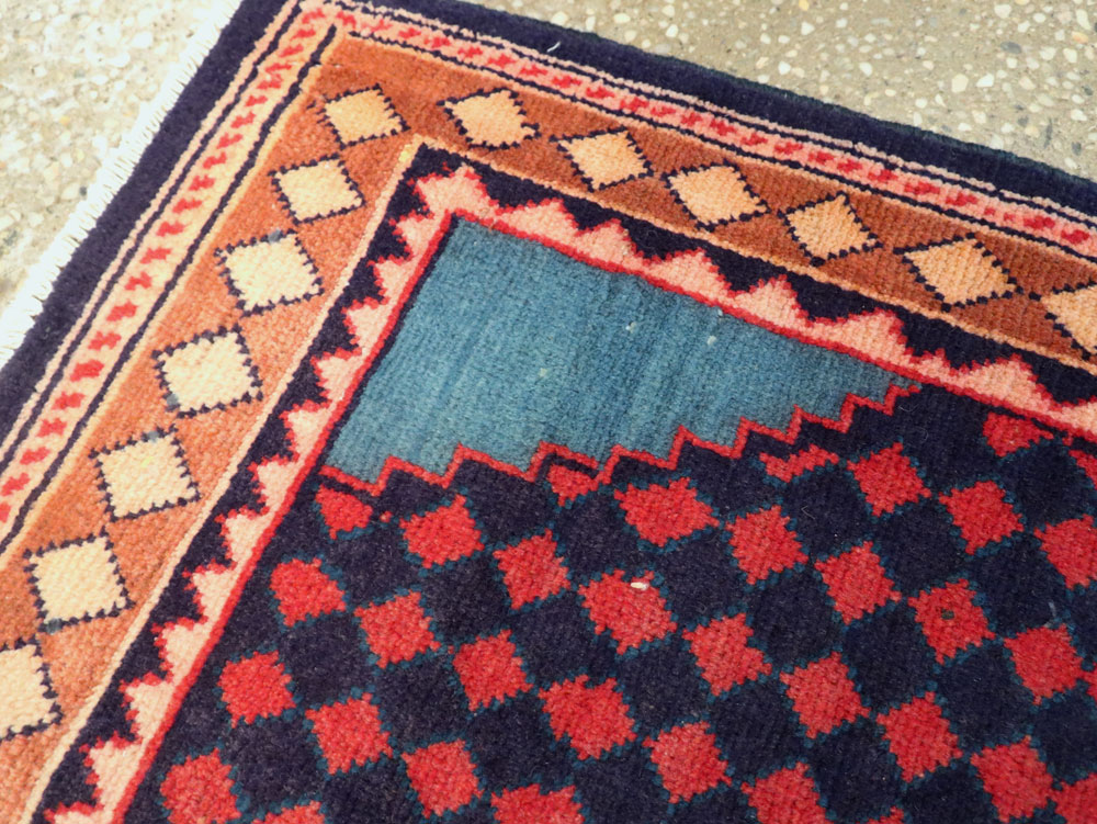 Vintage Persian Mahal Rug, No.26163 - Galerie Shabab