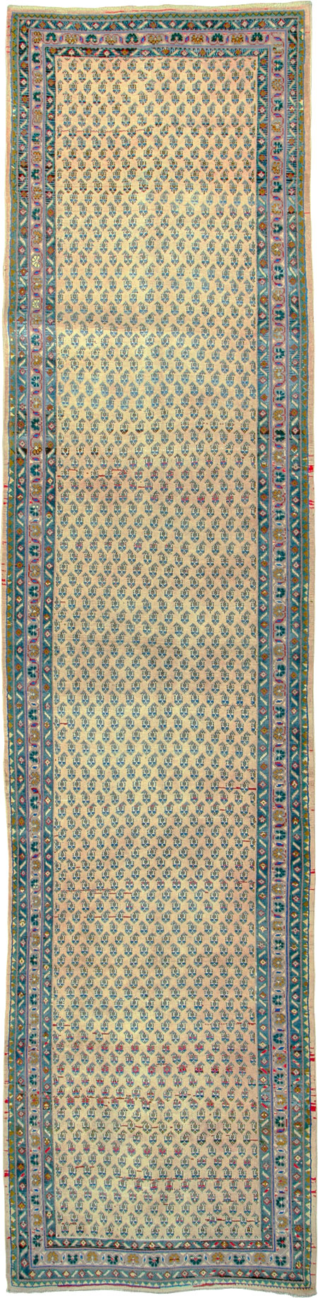 Vintage Persian Malayer Runner, No.26176 - Galerie Shabab