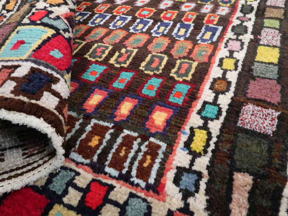 Vintage Persian Hamadan Rug, No.26192 - Galerie Shabab