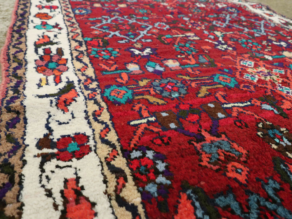 Vintage Persian Hamadan Runner, No.26193 - Galerie Shabab