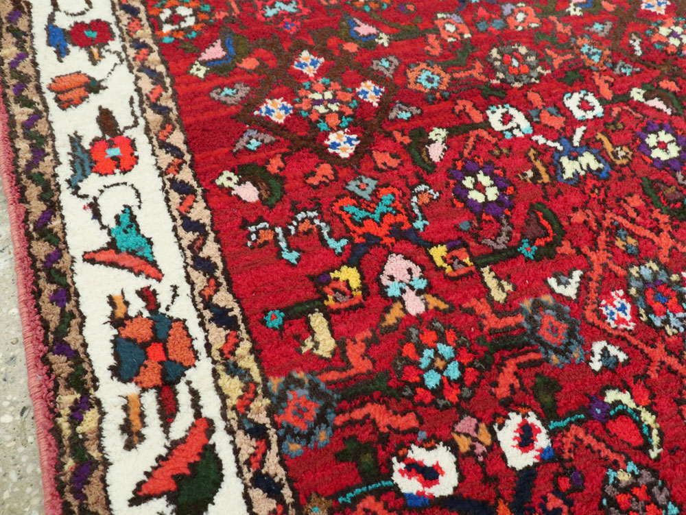 Vintage Persian Hamadan Runner, No.26193 - Galerie Shabab