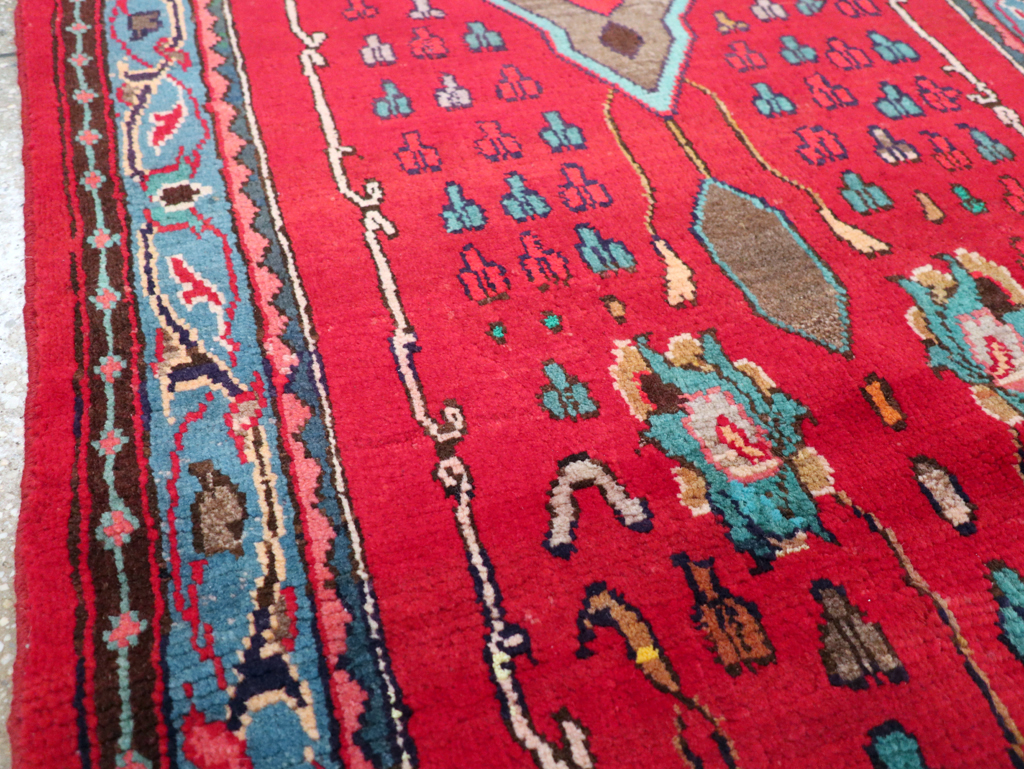 Vintage Persian Mahal Rug, No.26197 - Galerie Shabab