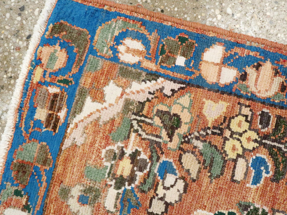 Vintage Persian Hamadan Rug (Pair: 2 of 2), No.26198 - Galerie Shabab